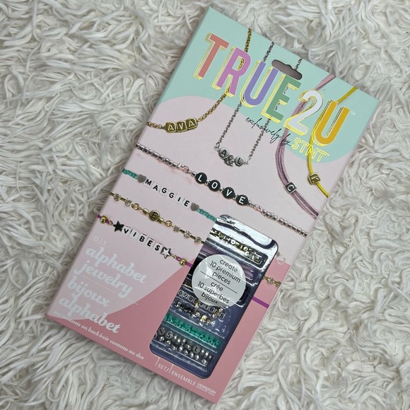 STMT Other - True2U by STMT DIY Alphabet Jewelry Kit